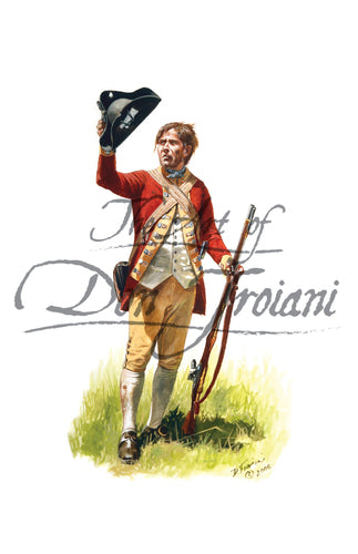 Don Troiani wall art print Foreman's Additional Regiment 1777.