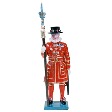 Collectible toy soldier miniature army men Beefeater.