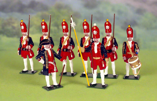 Toy Soldier miniature army men figurines grenadiers.