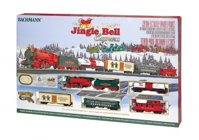 Bachmann model train set Jingle bell Express.