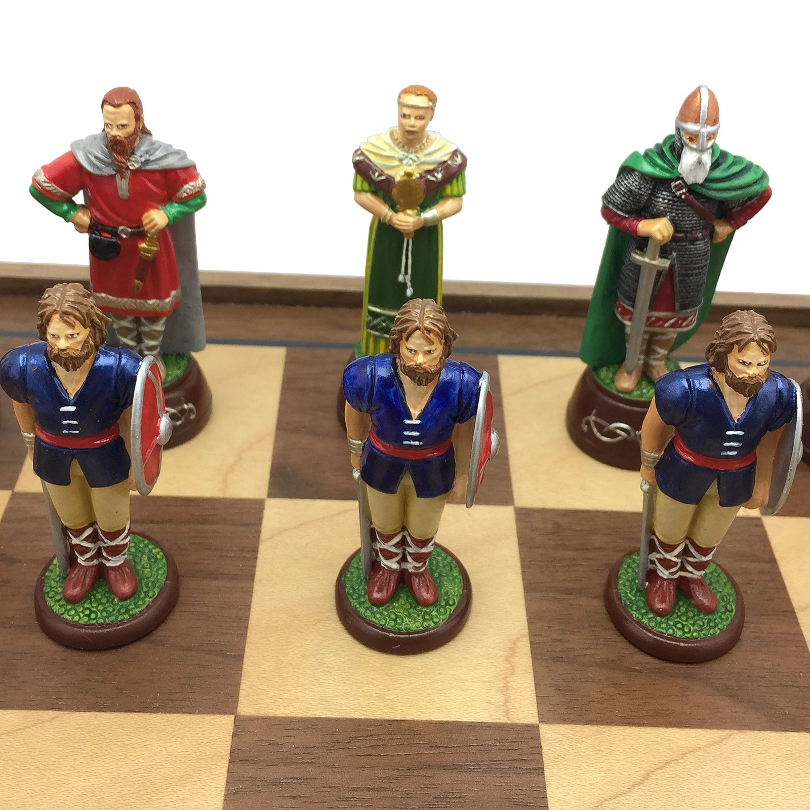 Toy soldier miniature army men Battle of Clontarf Chess Set.