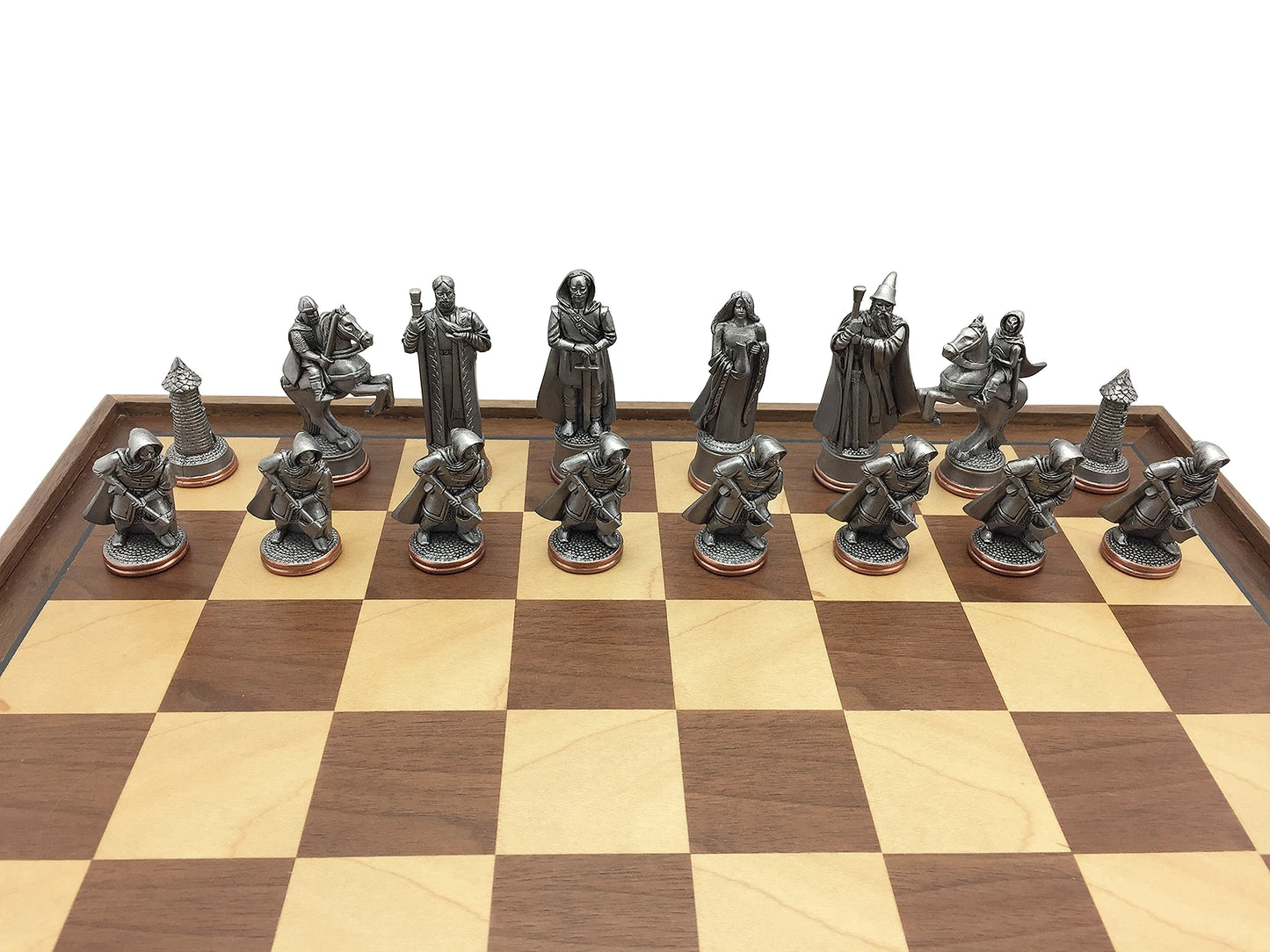 Toy soldier miniature army men Fantasy Chess Set. Lords.