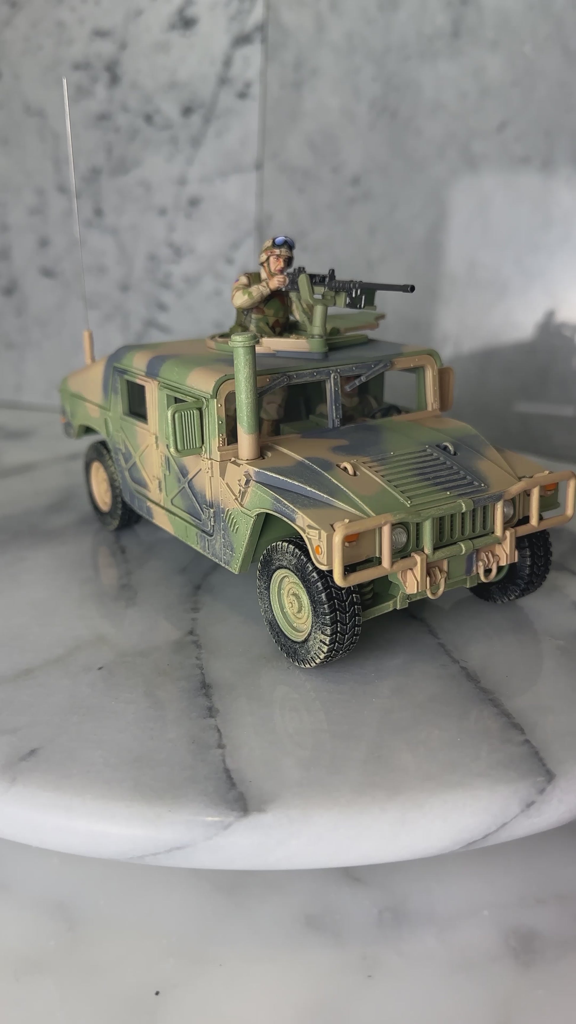 360 view of M1025 Humvee with .50 Cal Gunner – BHD014