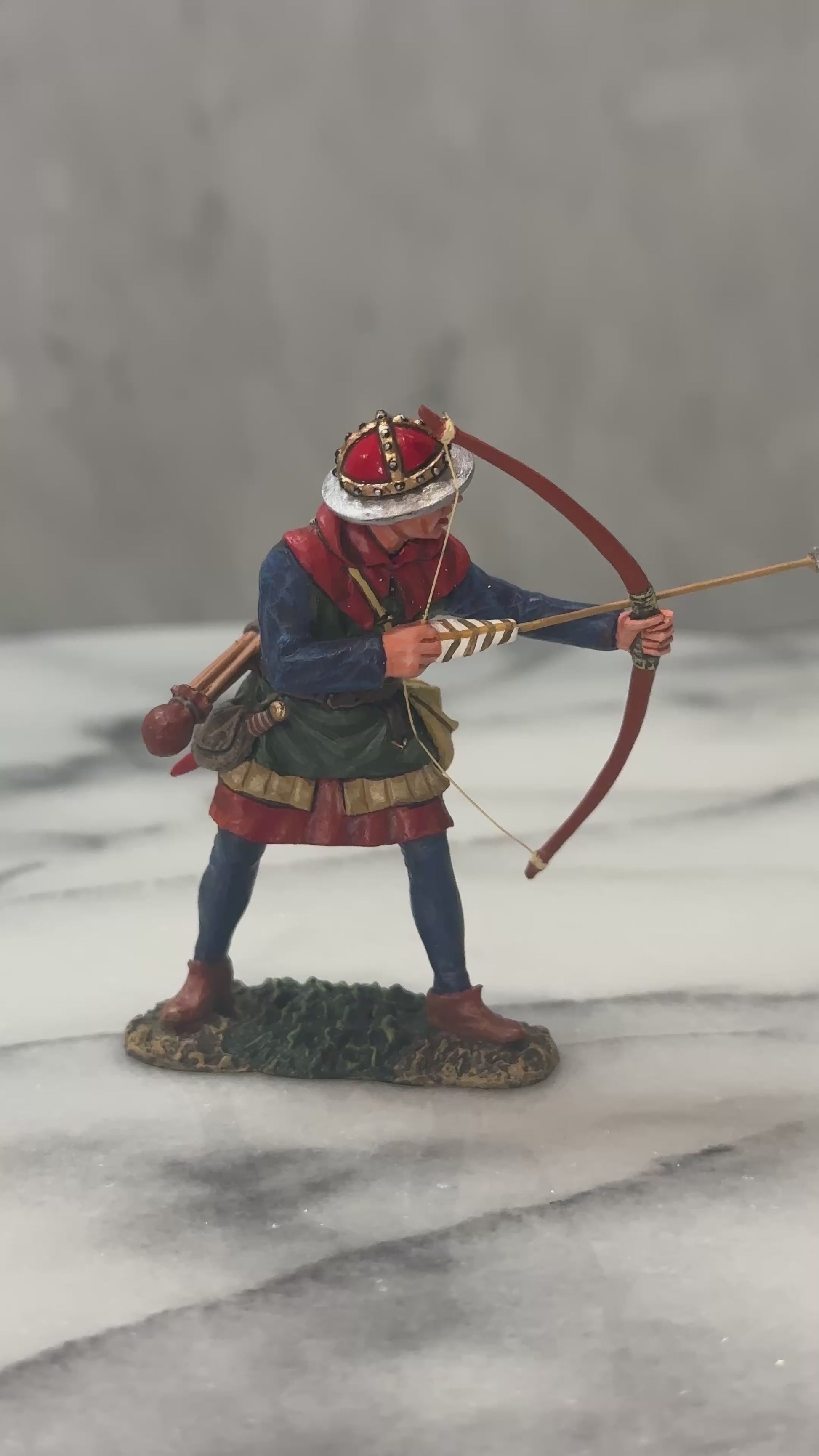 360 view of toy soldier MK218 Archer