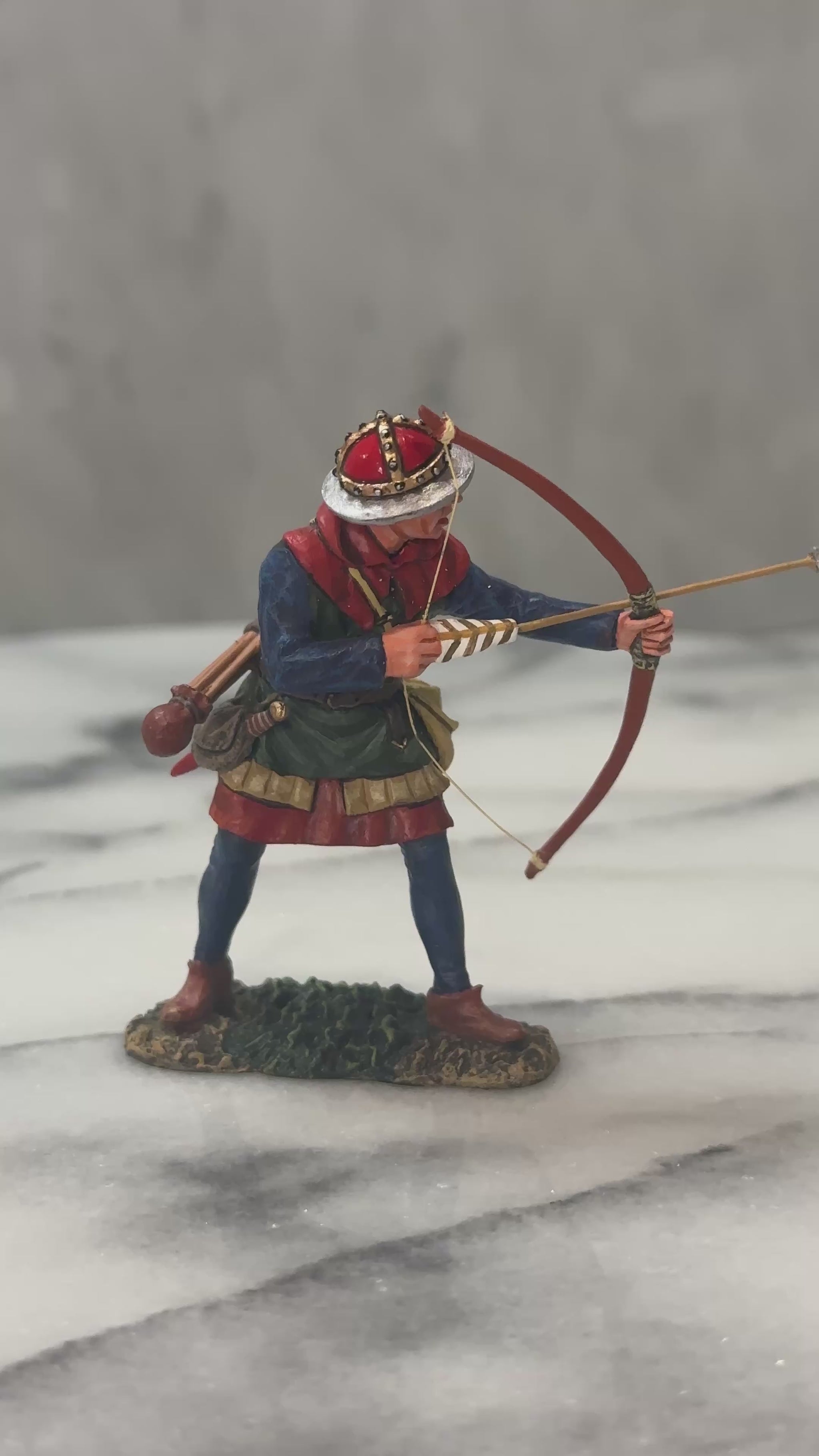 360 view of toy soldier MK218 Archer