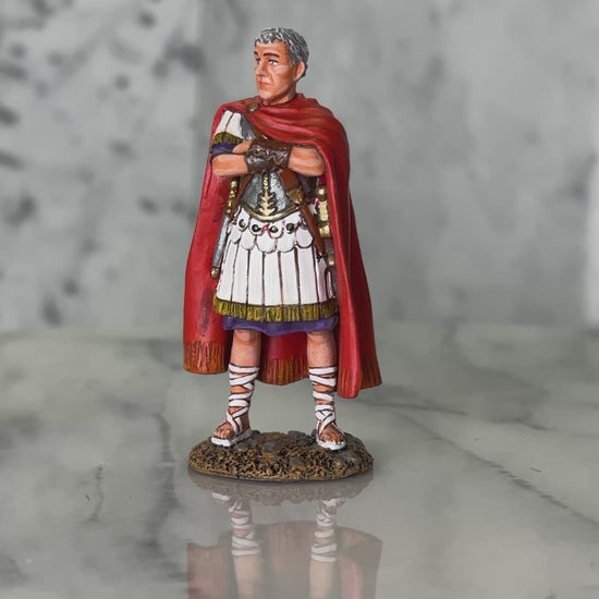 360 view of military miniature Gaius Julius Caesar