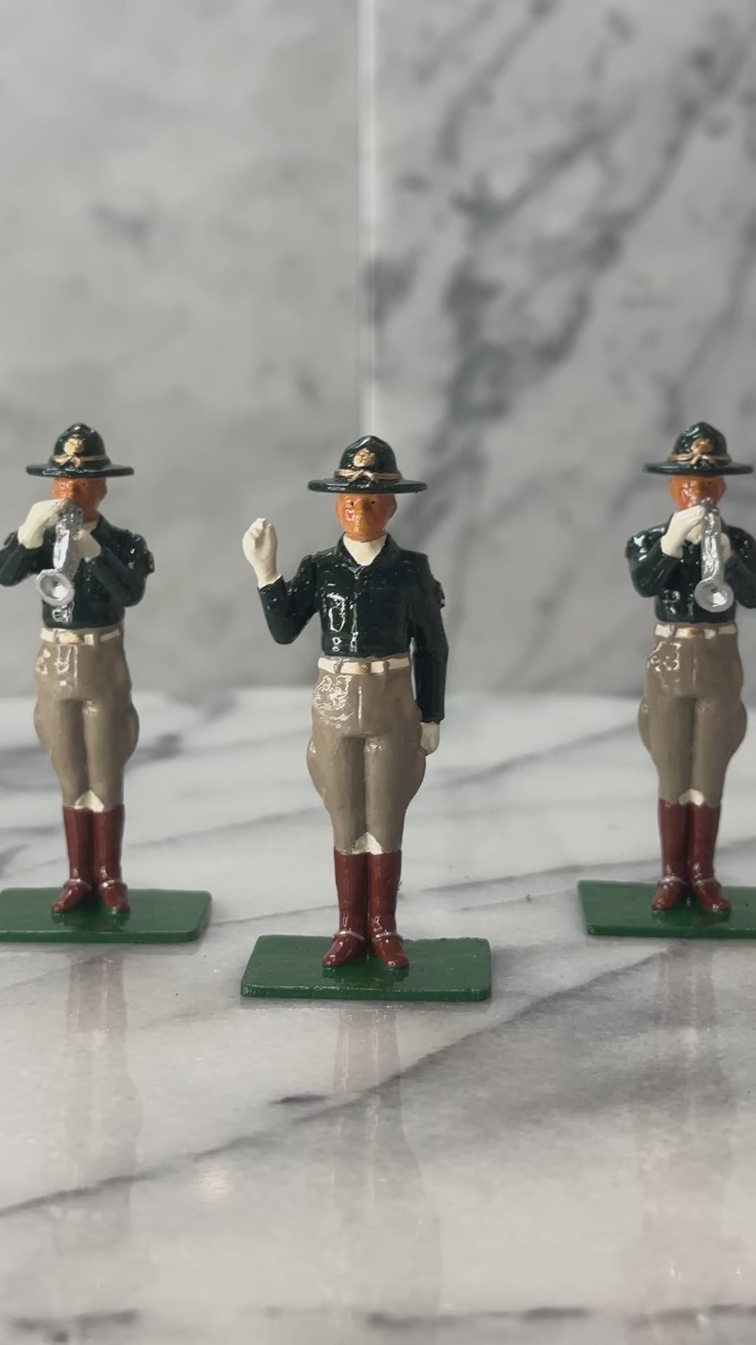 360 view of toy soldier set texas a&m silver taps team.