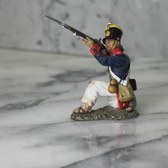 S.A.I. Kneeling Soldier Firing Upwards military miniature
