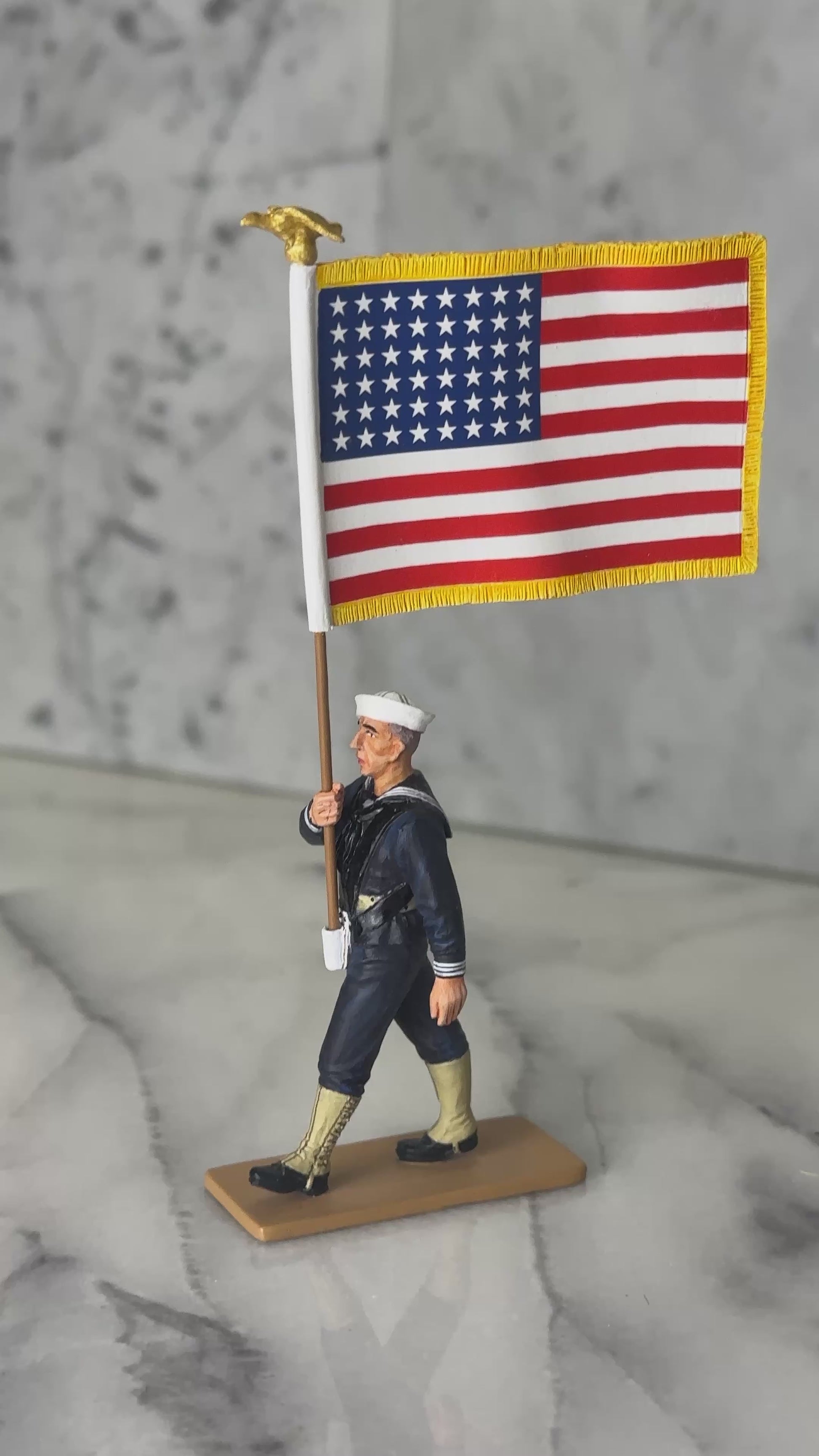 U.S. Navy Stars & Stripes military miniature