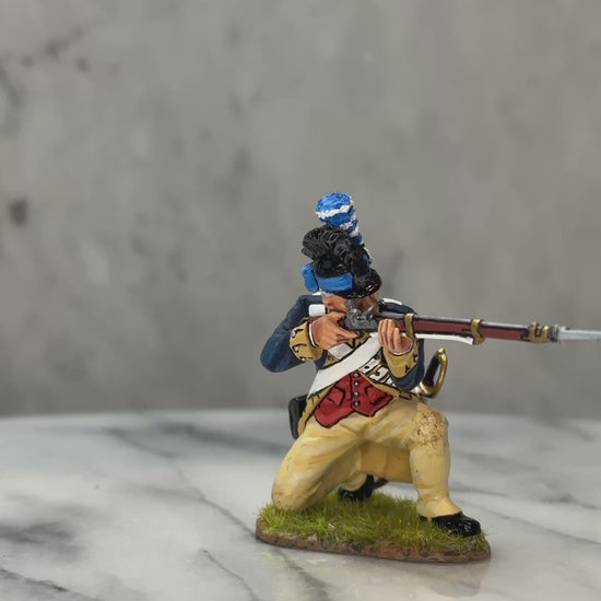 360 view of Washington's Guard Company Kneeling Firing.