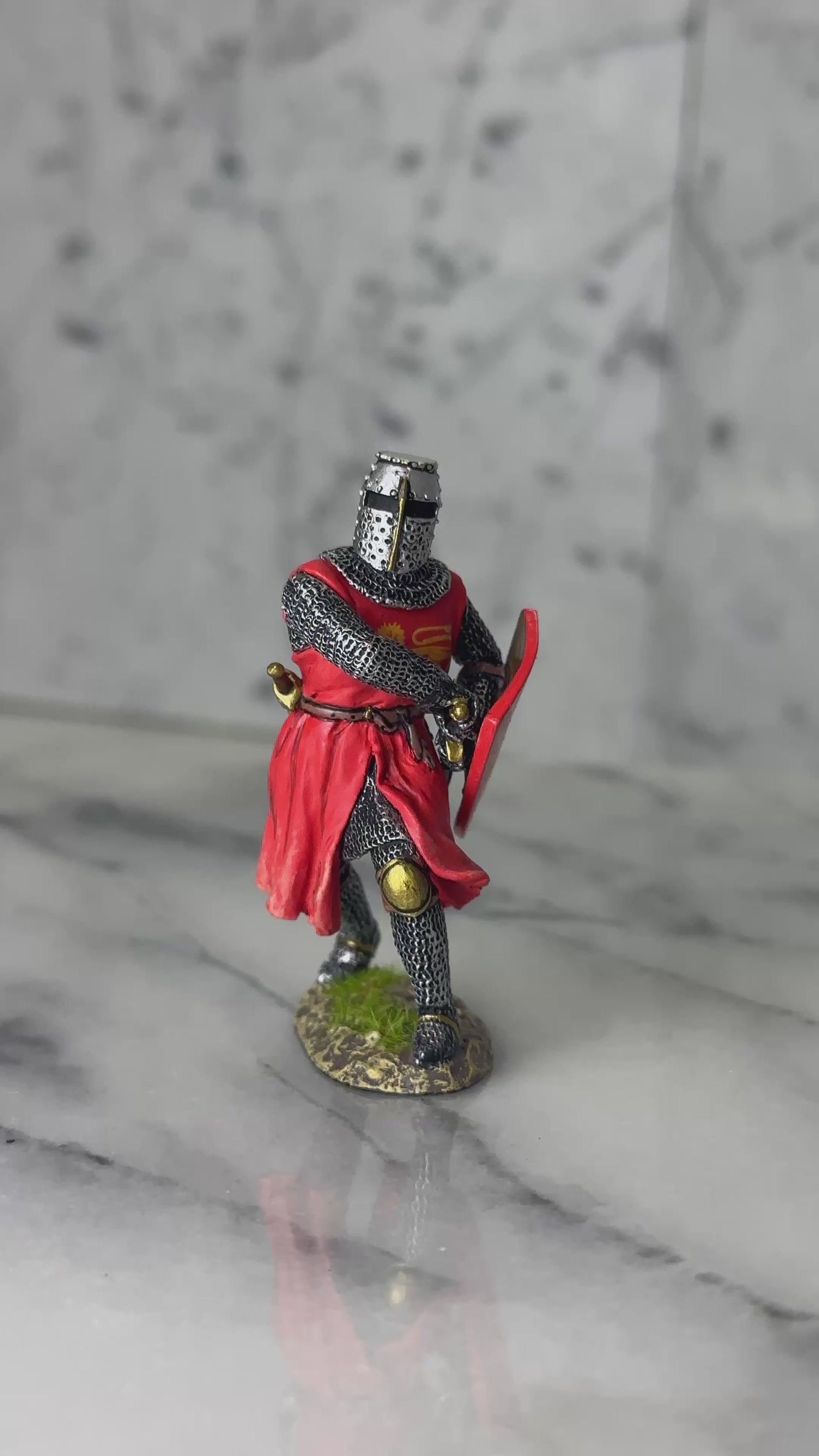 The Fighting Priest military miniature