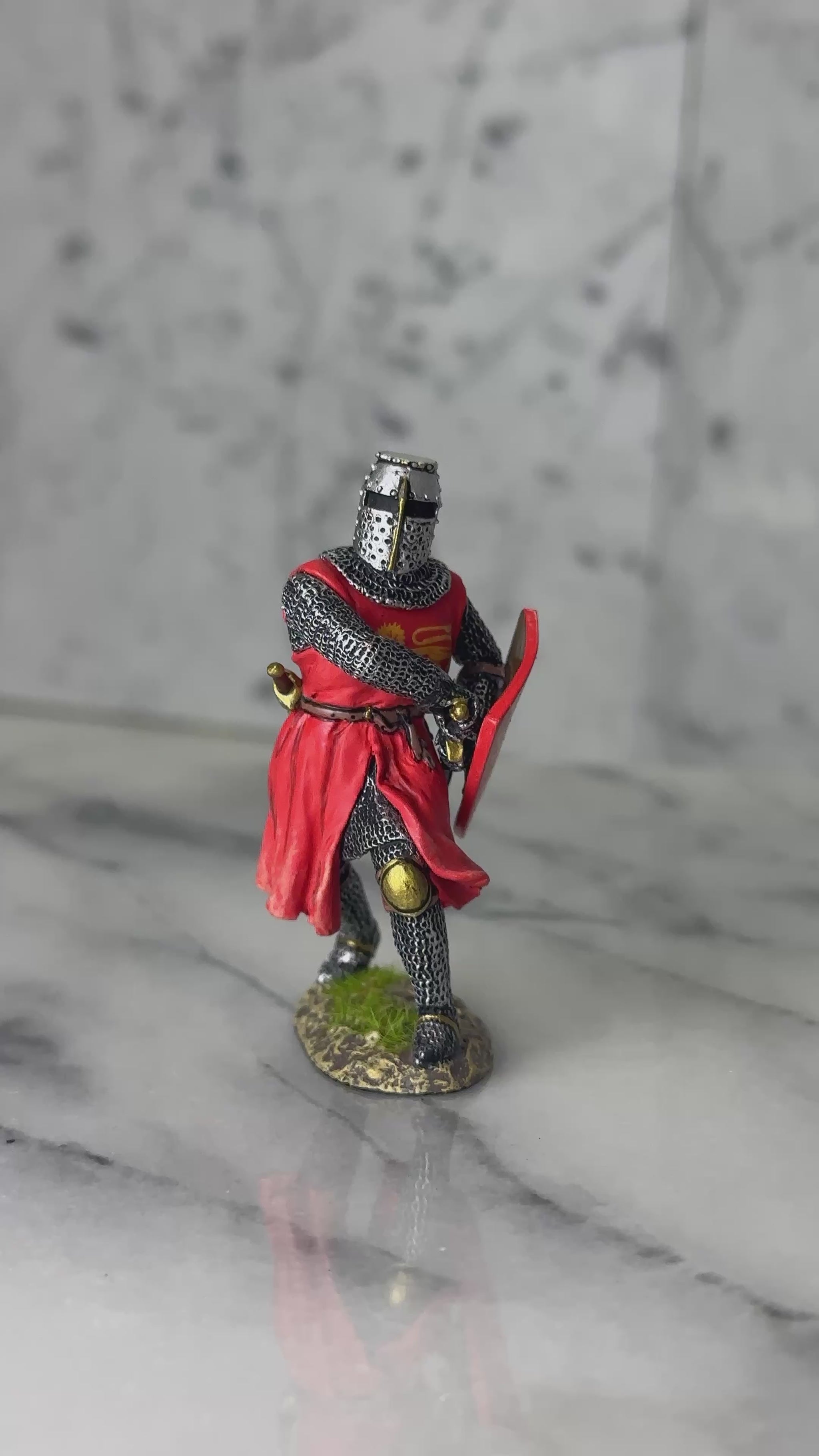 The Fighting Priest military miniature