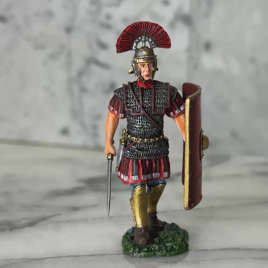 Roman Centurion military miniature