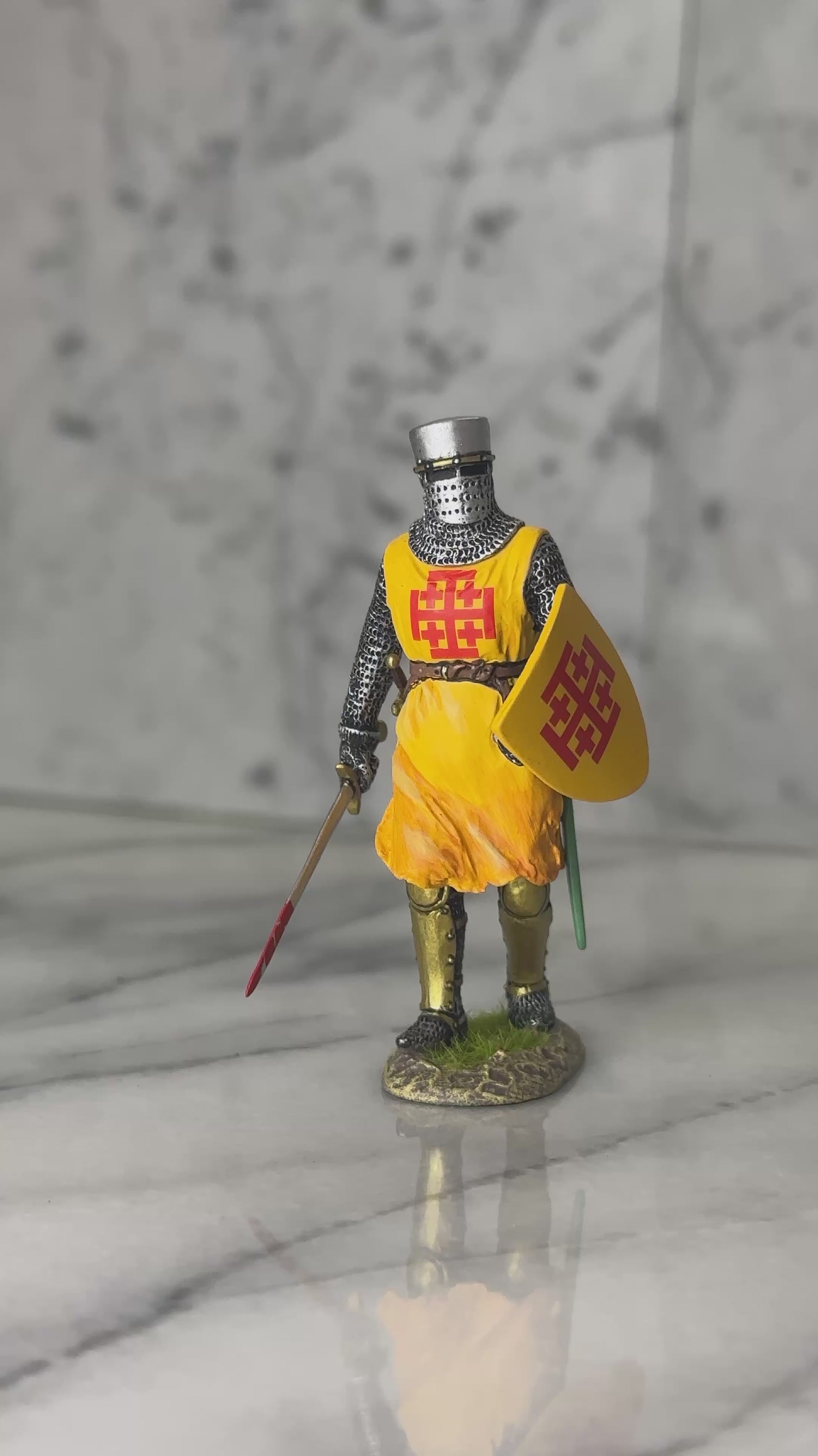 Crusader Priest of Jerusalem military miniature