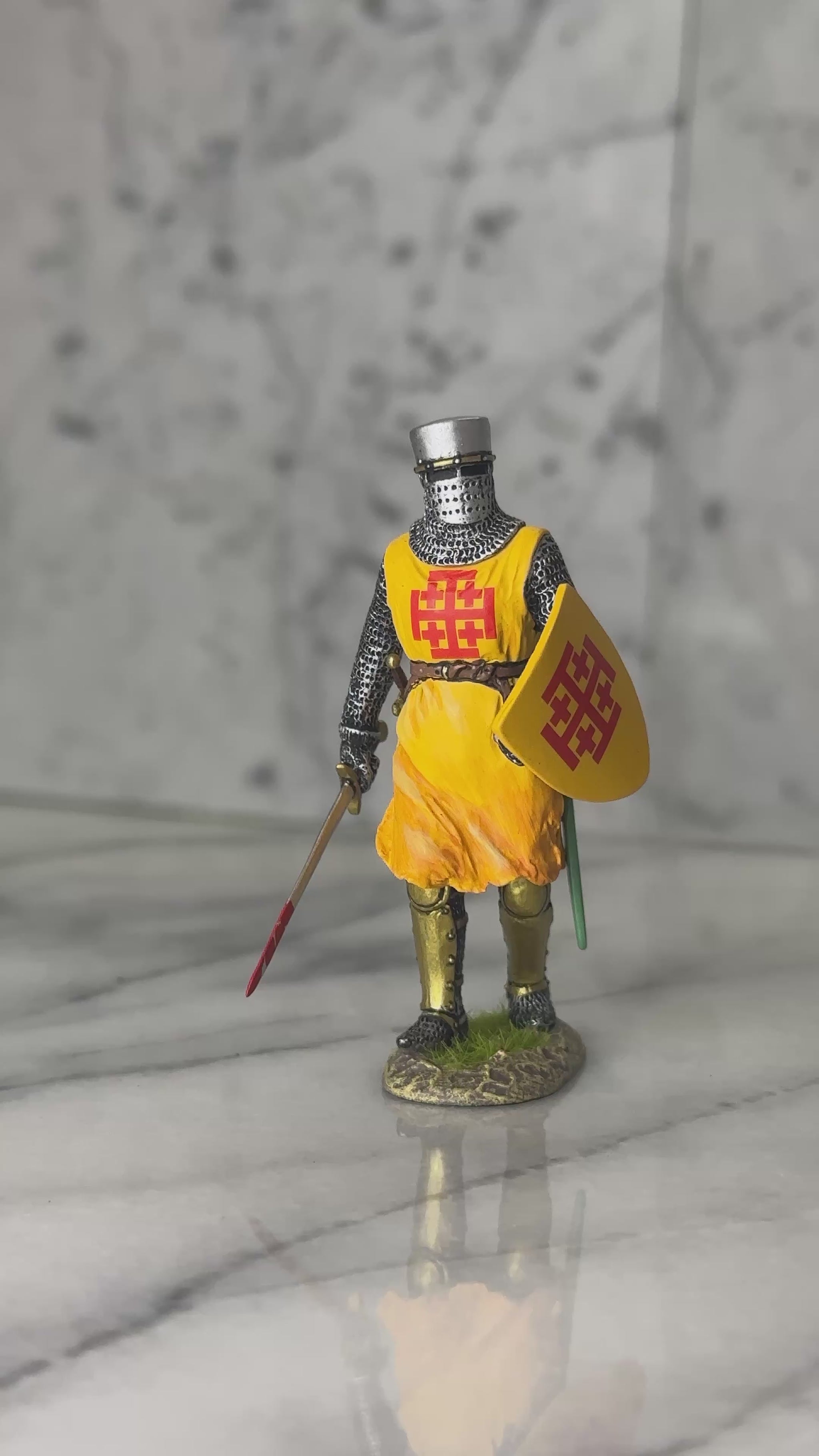 Crusader Priest of Jerusalem military miniature