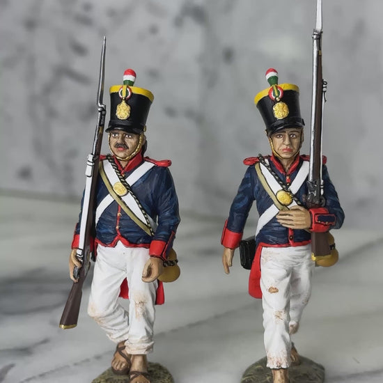 Marching to Battle (Set B) military miniatures