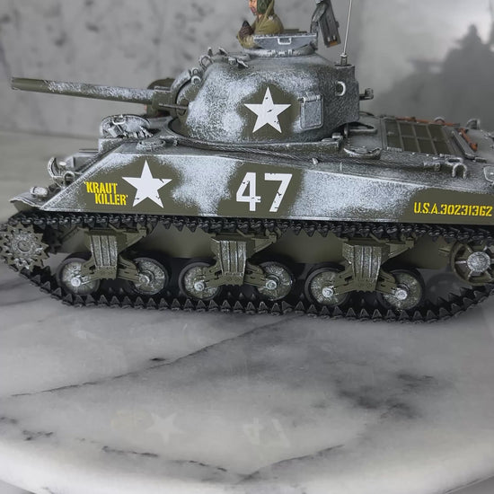 Sherman M4 "Kraut Killer" #47 military miniature.