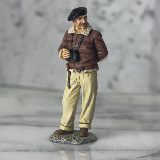 Monty in Normandy military miniature