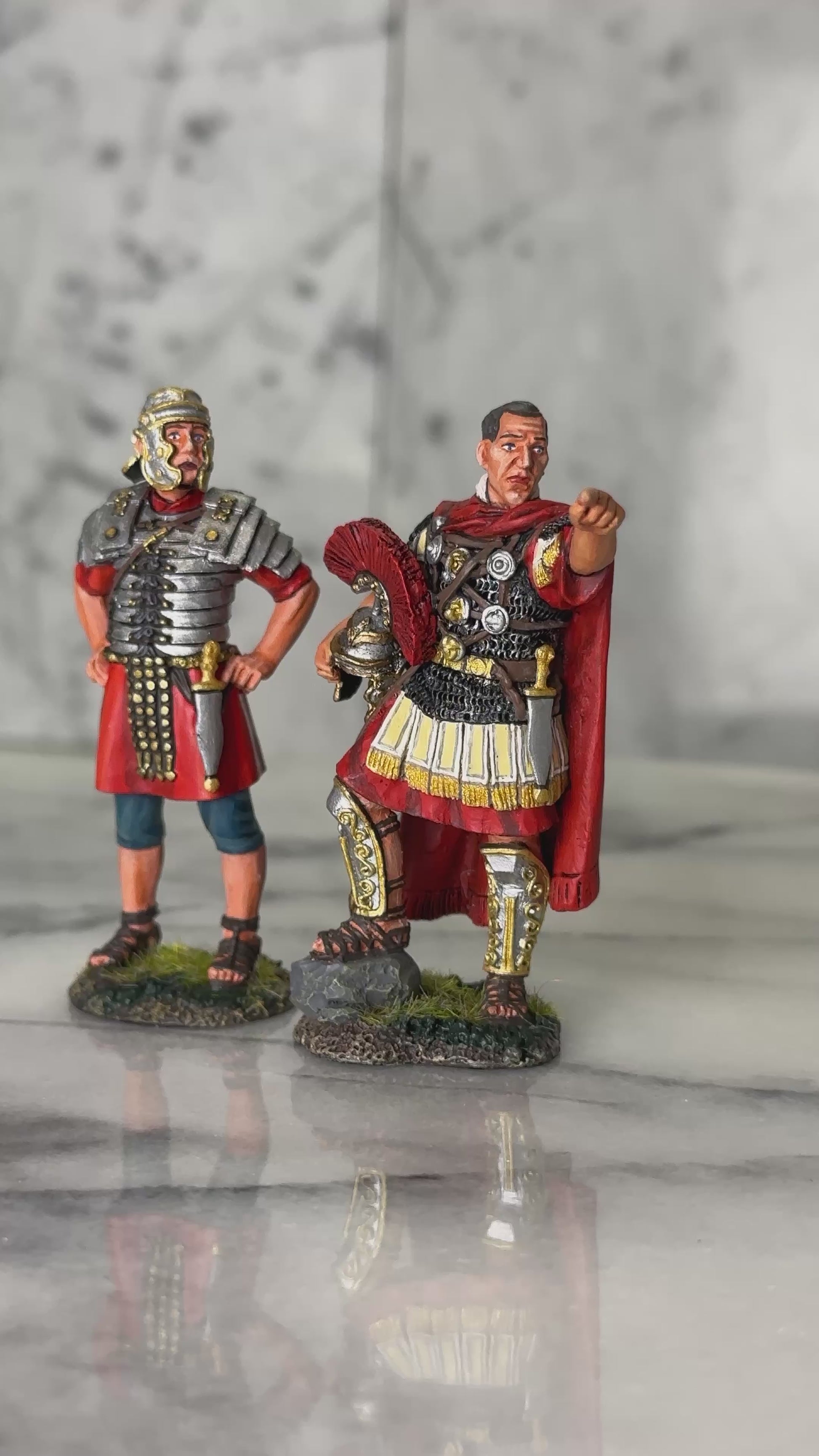 The Ballista Command Set military miniatures