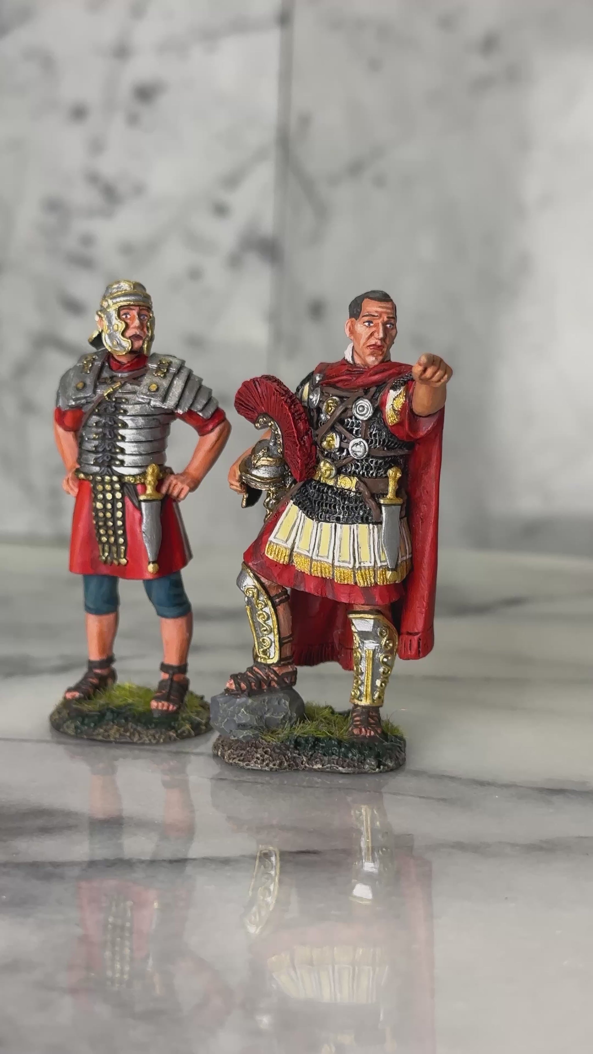 The Ballista Command Set military miniatures