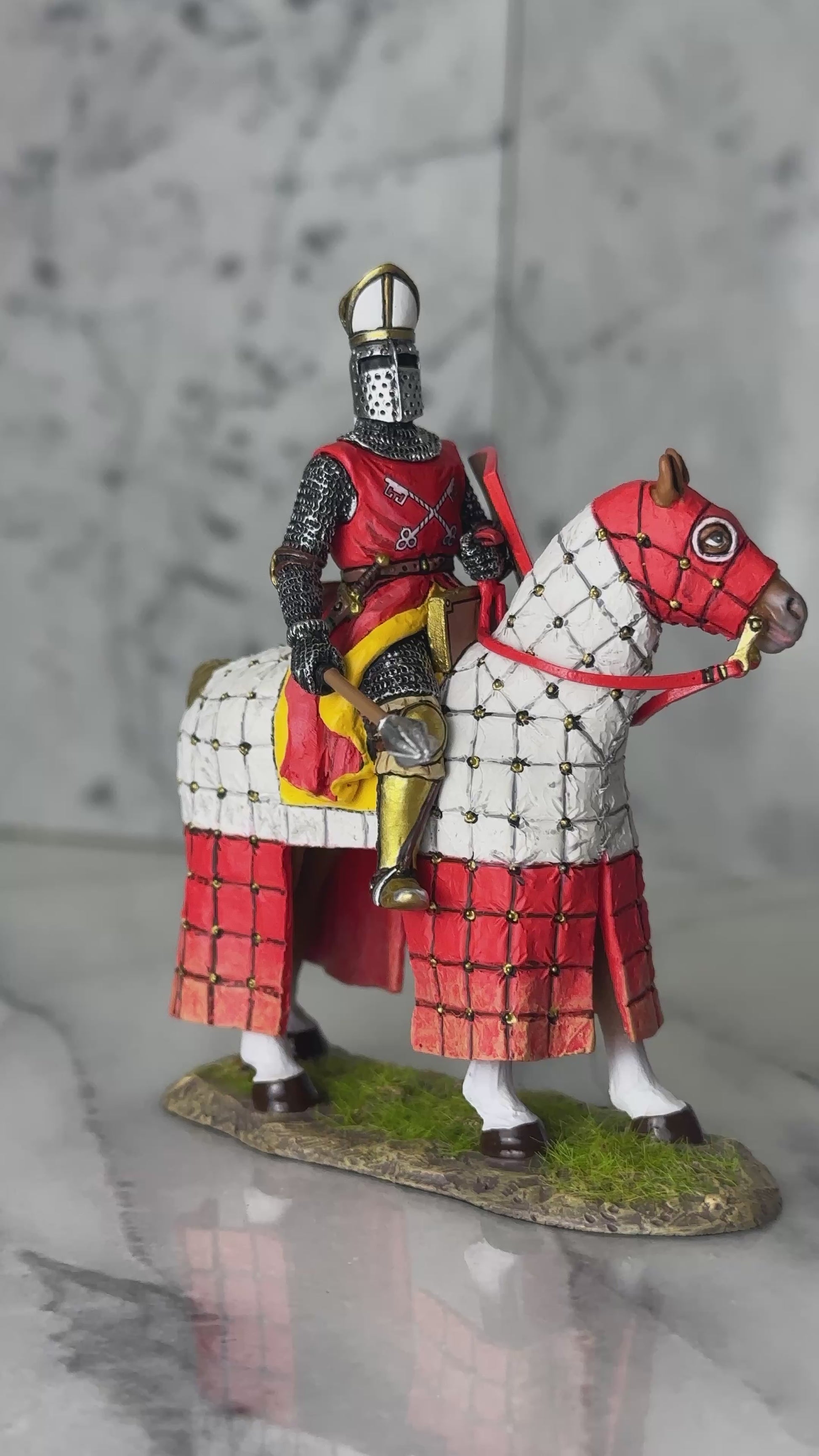 The Fighting Bishop military miniature