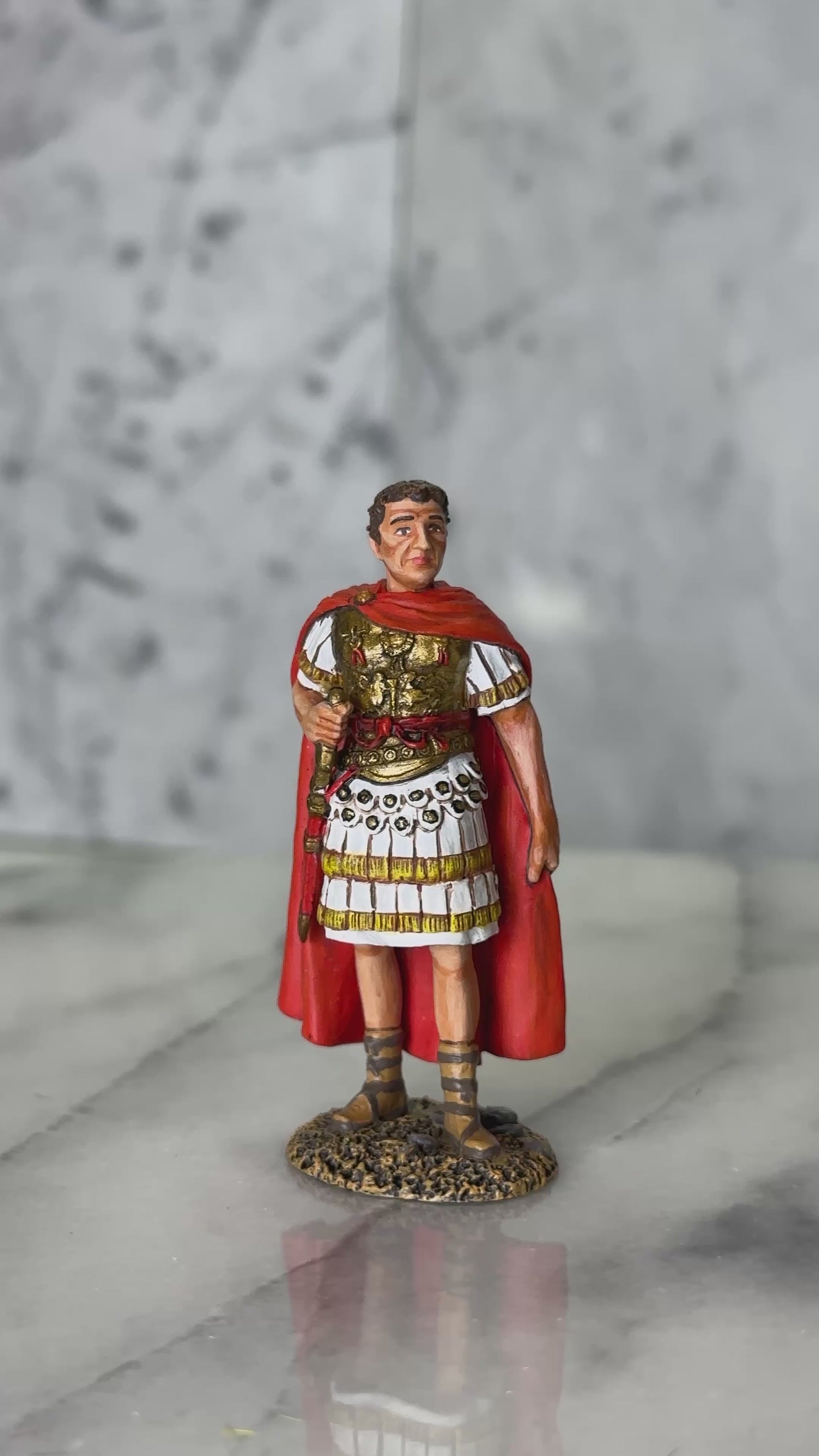 360 view of Pompey the Great military miniature