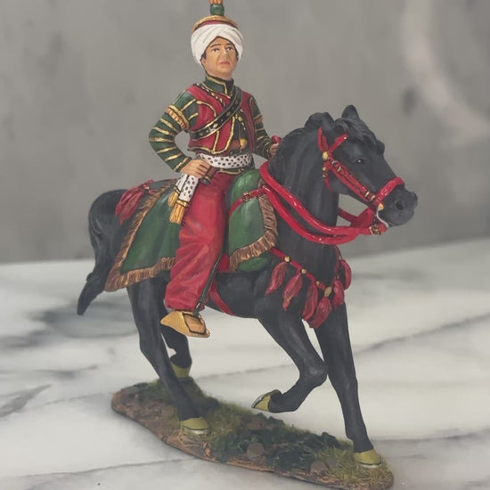 360 view of Napoleon's Mameluk Bodyguard Roustan.