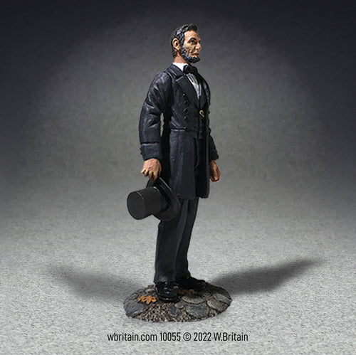 Collectible toy soldier miniature Abraham Lincoln.
