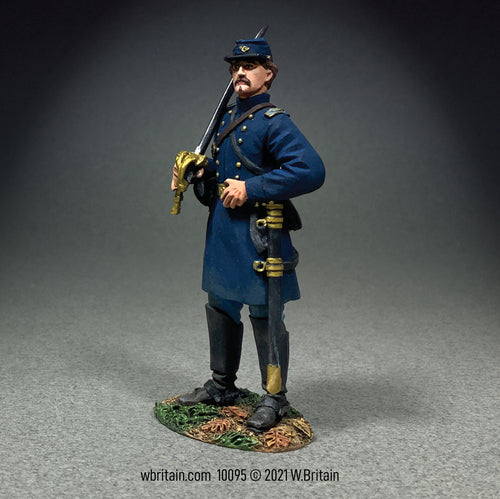 Collectible toy soldier miniature Colonel Robert Gould Shaw 54th MassachusettsColonel Robert Gould Shaw 54th Massachusetts.