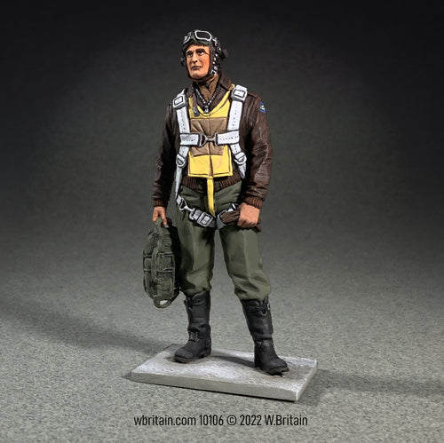 Toy soldier army men USAAF Fighter Pilot 1943-45.