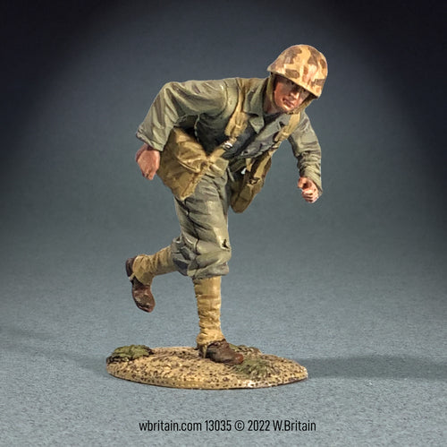 Toy soldier army men U.S.N. Corpsman 1944-45.