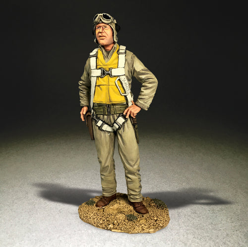 Toy soldier army men U.S.M.C. Pilot Major Gregory "Pappy" Boyington 1943.