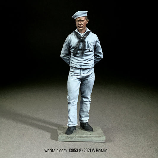 Toy soldier U.S. Sailor in Whites 1941-45.