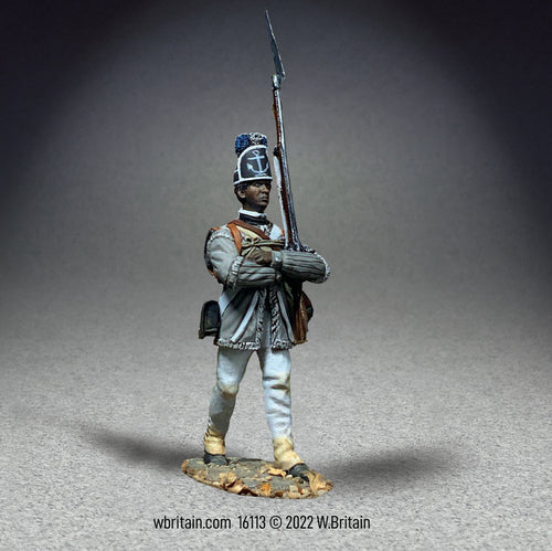 Collectible toy soldier miniature Rhode Island Regiment.