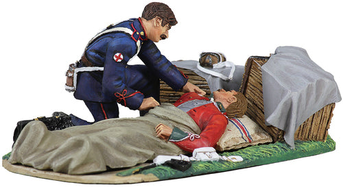 Collectible toy soldier army men The Evacuation of the Hospital No.6.