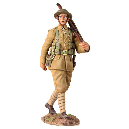 Collectible toy soldier miniature British Infantry Marching No.1.