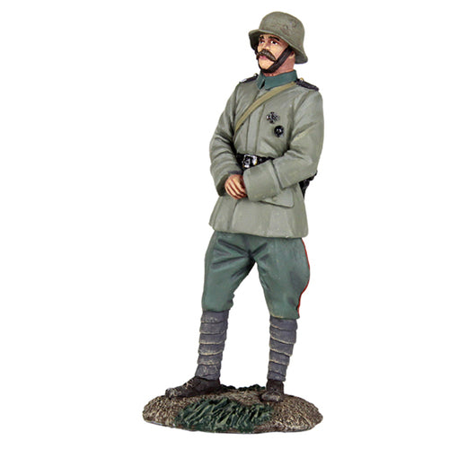 Toy soldier army men German Infantry Officer Standing.