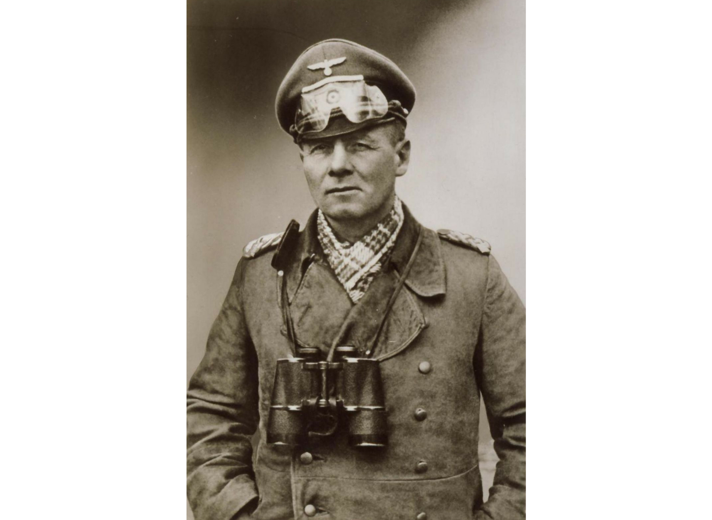 German Afrika Korps with Erwin Rommel