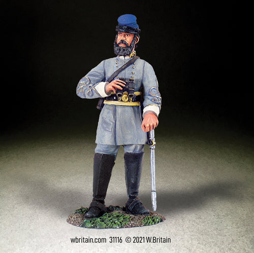 Toy soldier miniature army men Confederate General Stonewall Jackson No.2