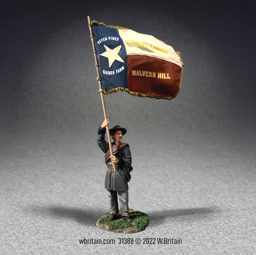Confederate Flagbearer 1st Texas Wingfall Pattern