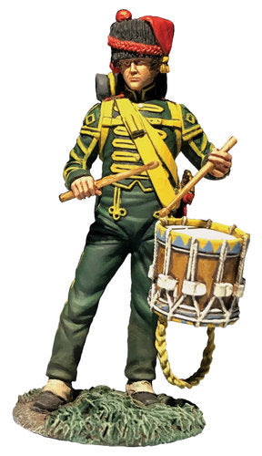 Collectible toy soldier miniature Nassau Grenadier Drummer