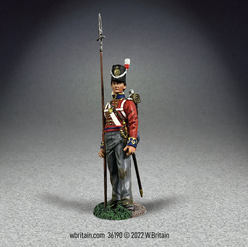 Collectible toy soldier miniature 1st Foot Guards Sergeant with Pike No.2. 