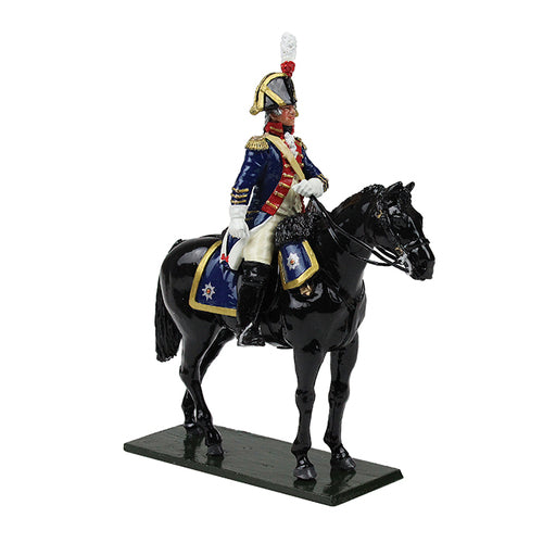 Collectible toy soldier miniature British Horse Guards (Blues) Officer 1795.