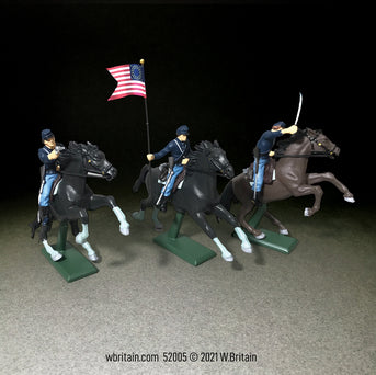 Collectible toy soldier army men American Civil War Union Cavalry No.1.