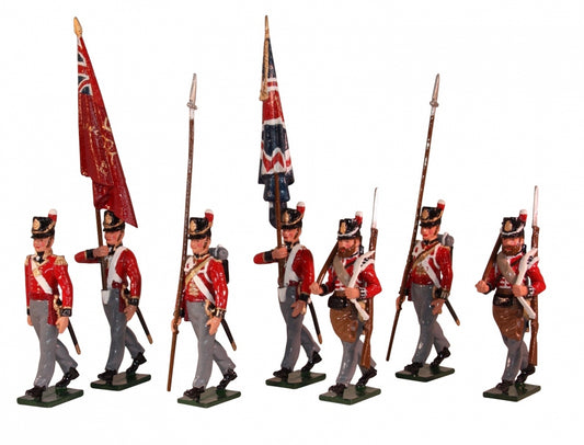 Collectible toy soldier miniature British Foot Guards.
