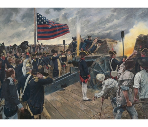 Don Troiani wall art print Artillery of Independence Siege of Yorktown.