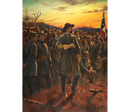 Don Troiani wall art print  General of the Confederacy.