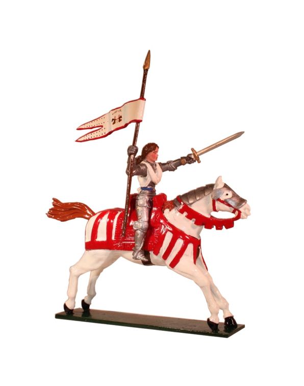 Collectible toy soldier army men Joan of Arc