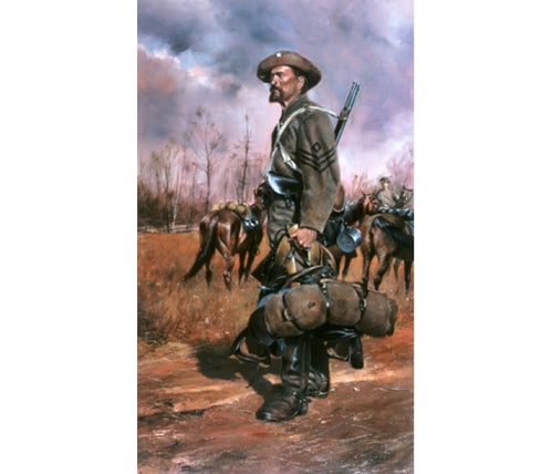Don Troiani wall art print One of Forest's Men.