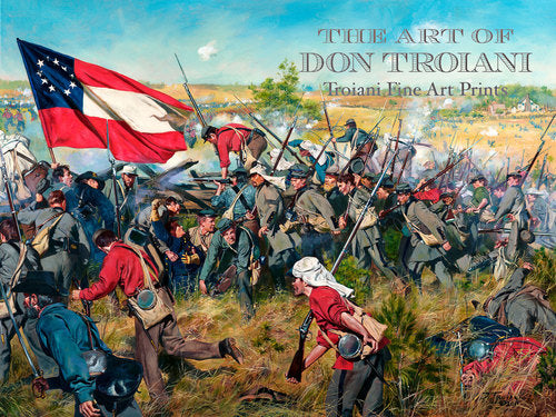 Don Troiani wall art print Never Give Up the Field Battle of First Manassas.